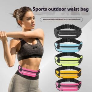 Sports running waist bag in multiple colors